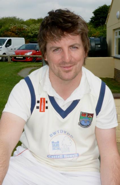 Matthew Davies - back in action for Whitland